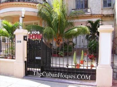 Elsa’s House in the Vedado, 3 bedrooms with air conditioning