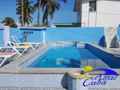 Maison Leyanis à Boca Ciega, La Havane. Avec Piscine et 50 Mètres de la Plage