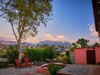 Villa El Mamey en Viñales. 1 Habitación, WiFi y Planta Eléctrica